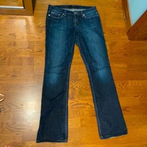 Joe’s jeans, low-rise & straight leg, size 29